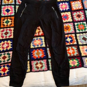 Black jogging pants from the GAP